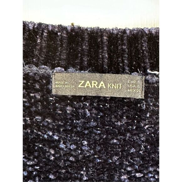 Zara blue sweater size Small - Picture 4 of 7